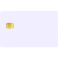 Digital ID Blank White FM 5542 Contact Chip Cards - Pack of 100