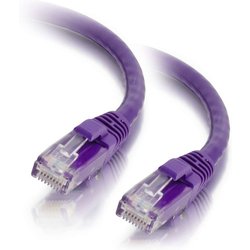 C2G 1M Cat5E Booted Unshielded (Utp) Network Patch Cable - Purple