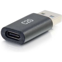C2G USB-C® Female to USB-A Male SuperSpeed USB 5Gbps Adapter Converter