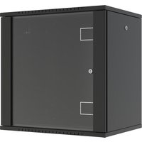 Lanview RWF12U45BL rack cabinet 12U Wall mounted rack Black