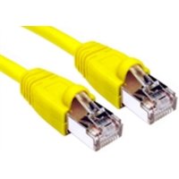 Cables Direct B6ST-701Y networking cable Yellow 1 m Cat6 F/UTP (FTP)