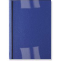 GBC LeatherGrain Thermal Binding Covers 3mm Royal Blue (100)
