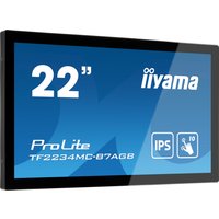 iiyama ProLite TF2234MC-B7AGB computer monitor 54.6 cm (21.5") 1920 x 1080 pixels Full HD LED Touchscreen Multi-user Black