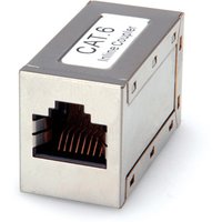 ROLINE RJ-45 Modular Coupler. Cat.6. shielded. silver