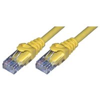 MCL 0.5m Cat6 U/UTP networking cable Yellow U/UTP (UTP)