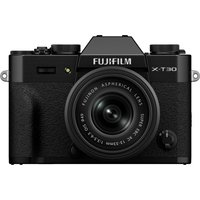 Fujifilm X-T30 III Mirrorless Digital Camera - Black - Camera + XC 13-