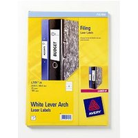 Avery L7171-25 self-adhesive label White 100 pc(s)