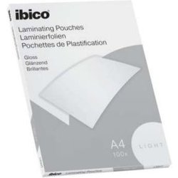 Ibico Basics Light A4 Laminating Pouches
