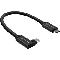 Kondor Blue KB-USBC-RA-BK USB cable USB 3.2 Gen 2 (3.1 Gen 2) 0.216 m