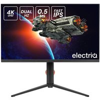 electriQ 27" Fast IPS Dual Mode 4K UHD 160Hz Full HD 320Hz 0.5ms