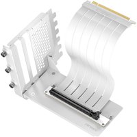 Antec RTX50 PCIe 5.0 Riser Cable with 90 degree Bracket Mount. White.