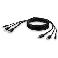 Belkin F1DN1CCBL KVM cable Black 1.8 m