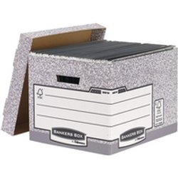Bankers Box Bankers Box Stor Box Std Grey PK10
