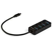 StarTech.com 4 Port USB C Hub - USB-C to 4x USB 3.0 Type-A Ports with