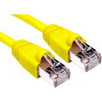 Cables Direct B6ST-710Y networking cable Yellow 10 m Cat6 F/UTP (FTP)
