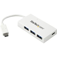 StarTech.com 4 Port USB C Hub with 1x USB-C & 3x USB-A Ports (Supe