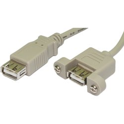 Cables Direct USB2-122 Usb Cable 0.15 M Usb A Beige Cables Direct USB2-122 Usb Cable 0.15 M Usb A Beige