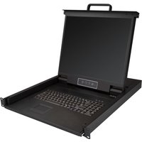 StarTech.com Rackmount KVM Console - Single Port VGA KVM with 19"