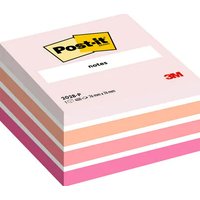 Post-It 2028-P note paper Square Orange. Pink. White 450 sheets Self-a