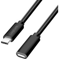 LogiLink CU0210 USB cable USB 2.0 1 m USB C Black