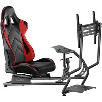 LogiLink EO0065 video game chair Universal gaming chair Bucket (cradle