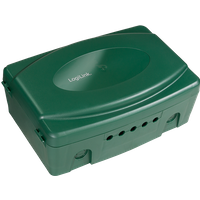 LogiLink Outdoor Power Distribution Box. IP54. green
