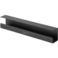 LogiLink KAB0070 cable organizer Desk Cable tray Black 1 pc(s)