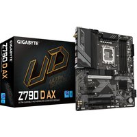 GIGABYTE Z790 D AX Motherboard - Supports Intel Core 14th Gen CPUs, 12+1+1 Phases Digital VRM, up to 7600MHz DDR5 (OC), 3xPCIe 4.0 M.2, Wi-Fi 6E, 2.5GbE LAN, USB 3.2 Gen 2