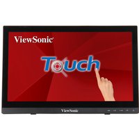 Viewsonic TD1630-3 computer monitor 39.6 cm (15.6") 1366 x 768 pixels HD LCD Touchscreen Multi-user Black