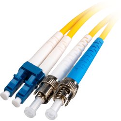 Cablenet Cnl 12PK 5M OS2 Lcst Upc Dx Yw Ls Of Infiniband/Fibre Optic Cable