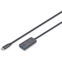 Digitus Active USB 3.2 Gen1 5G extension cable. USB-C - USB-A. 5m