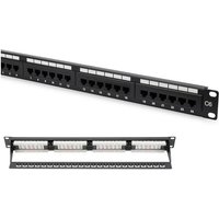 FDL 24 PORT CAT.6 PATCH PANEL 1U