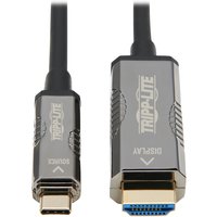 Tripp Lite U444F3-15M-H4K6 High-Speed USB-C to HDMI Fiber Active Optic