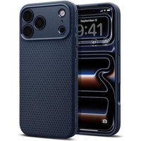 Spigen ACS12150 mobile phone case 16 cm (6.3") Cover Navy. Blue