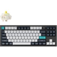 Keychron Q3 Max keyboard Universal USB + RF Wireless + Bluetooth QWERTY UK English Black White