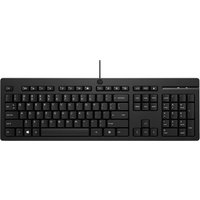 HP 125 G2 USB WD KBD FR keyboard Office Black