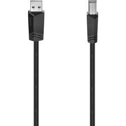 Hama 00200604 Usb Cable Usb 2.0 5 M Usb A Usb B Black