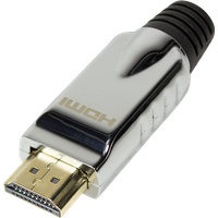 LogiLink HDMI Connector for Self Assembling. A/M. metal. silver