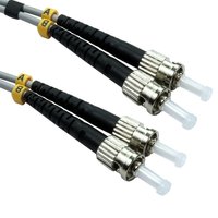 Cables Direct 10m OM1 Fibre Cable ST - ST