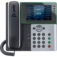 HP Poly Edge E550 IP Phone and PoE-enabled