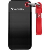 Verbatim Pocket SSD USB 3.2 Gen 2 2TB Black/Red