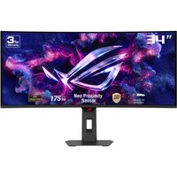 ASUS ROG Strix OLED XG34WCDG computer monitor 86.4 cm (34") 3440 x 1440 pixels UltraWide Quad HD QD-OLED Black