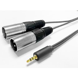 Vivolink PROMJXLRS15 Audio Cable 15 M 3.5Mm 2 X Xlr Black