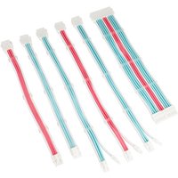 Kolink Core Adept Braided Cable Extension Kit - Brilliant White/Neon B