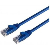 Mercodan UltraFlex Patchkabel KAT6 UTP. 30m. Blå. LSZH Halogenfri. AWG