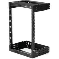 StarTech.com 2-Post 15U Heavy-Duty Wall Mount Network Rack. 19" O