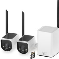 Swann MaxRanger4K Solar Security System with Long Range Wireless and 6