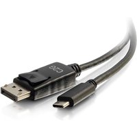 C2G 12ft (3.7m) USB-C to DisplayPortTM Adapter Cable 4K 30Hz - Black