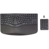 HP 960 Ergonomic Wireless keyboard Home RF Wireless + Bluetooth AZERTY