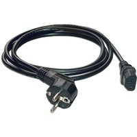 MCL Power Cable Black 5.0m 5 m Power plug type F C13 coupler